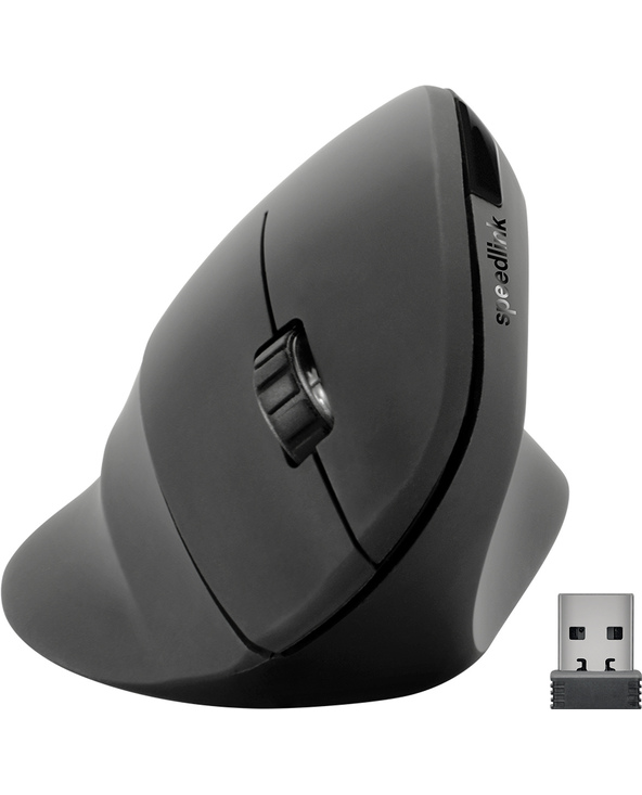 SPEEDLINK SL-630019-RRBK souris Bureau Droitier RF Wireless + USB Type-A Optique 1600 DPI