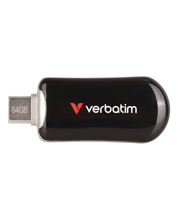Verbatim 30224 lecteur USB flash 64 Go USB Type-C 3.2 Gen 1 (3.1 Gen 1) Noir