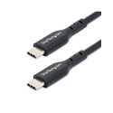 StarTech.com Câble de Charge USB-C de 4m, Charge et Synchronisation, 60W (3A) PD, Câble de Charge USB 2.0 pour Ordinateur Portab