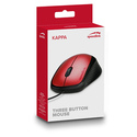 SPEEDLINK SL-610011-RD souris Bureau USB Type-A Optique 1000 DPI