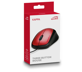 SPEEDLINK SL-610011-RD souris Bureau USB Type-A Optique 1000 DPI