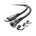 4smarts 541237 câble USB 1,8 m USB C Noir, Gris