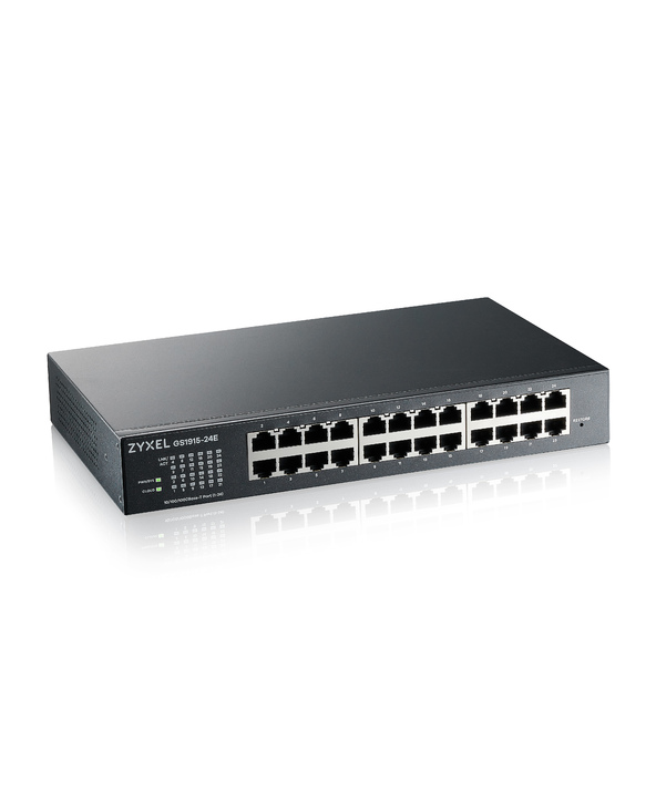 Zyxel GS1915-24E Géré L2 Gigabit Ethernet (10/100/1000) 1U Noir