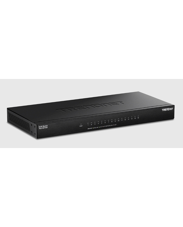 Trendnet TEG-S3160 commutateur réseau Non-géré 2.5G Ethernet (100/1000/2500) Bureau Noir