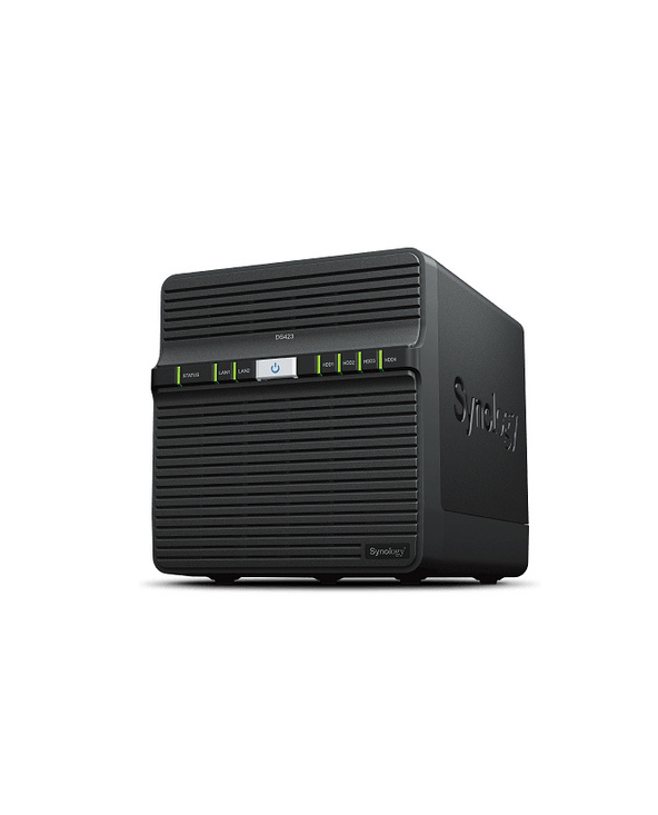 Synology DiskStation DS423 serveur de stockage NAS Realtek RTD1619B 2 Go DDR4 0 To DiskStation Manager Noir