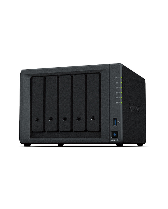 Synology DiskStation DS1522+ serveur de stockage NAS Tower SoC AMD Embedded série R R1600 8 Go DDR4 0 To DiskStation Manager Noi