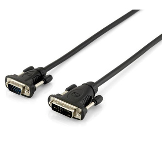 Equip 118943 câble vidéo et adaptateur 1,8 m DVI-A VGA (D-Sub) Noir