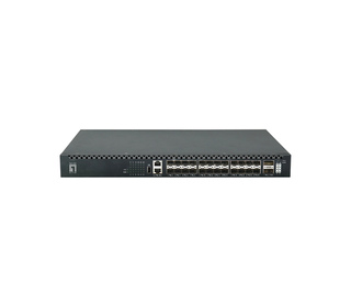 LevelOne XQS-3126 commutateur réseau Géré L3 Noir
