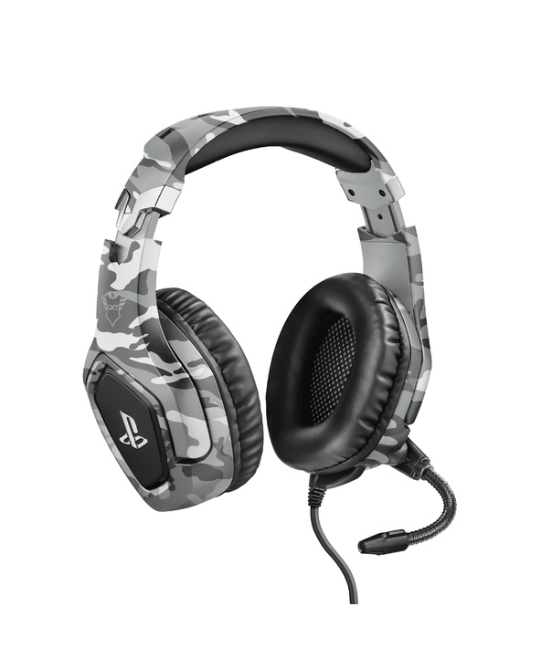 Trust GXT 488 Forze PS4 Casque Avec fil Arceau Jouer Noir, Gris