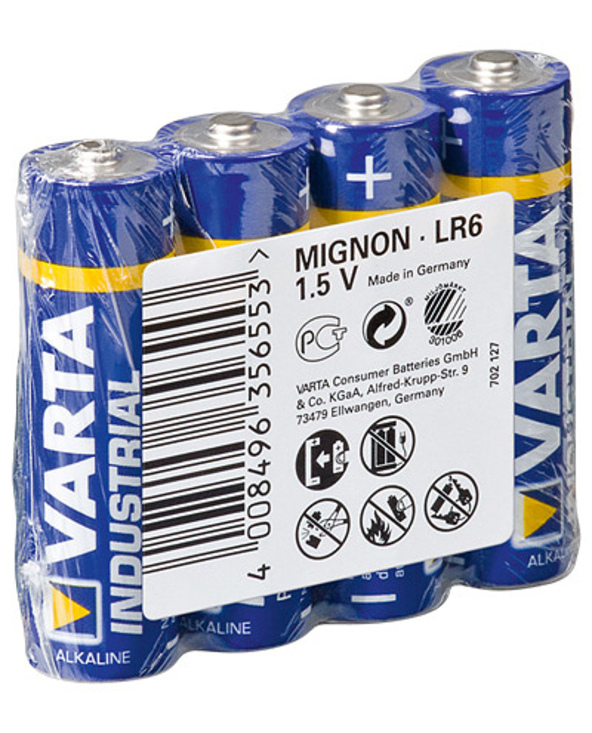 Varta LR6 4-SP Industrial Batterie à usage unique AA Alcaline