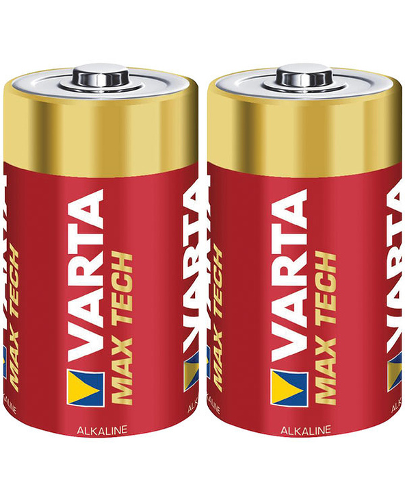 Varta MAX TECH 2x Alkaline C Batterie à usage unique Alcaline