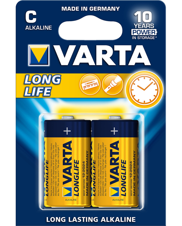 Varta 4114 Batterie à usage unique C Alcaline