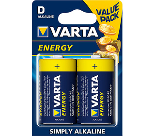 Varta 04120110412 Batterie à usage unique D Alcaline