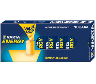 Varta 10x AAA 4103 Batterie à usage unique Alcaline