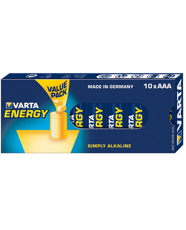 Varta 10x AAA 4103 Batterie à usage unique Alcaline