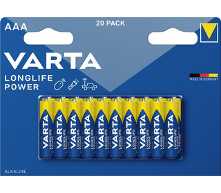 Varta 4903121420 Batterie à usage unique AAA Alcaline