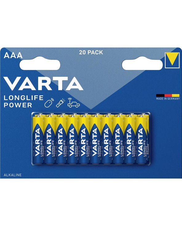 Varta 4903121420 Batterie à usage unique AAA Alcaline