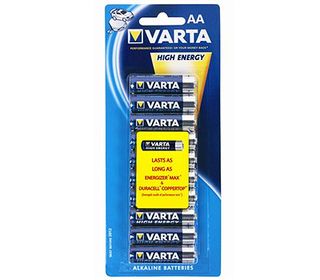 Varta High Energy AA 20-pack Batterie à usage unique Alcaline