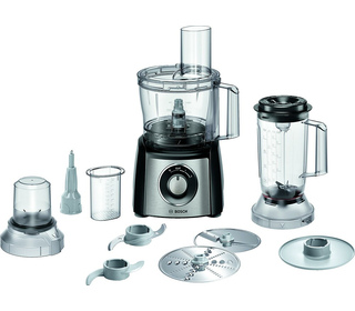 Bosch MCM3PM386 robot de cuisine 900 W 2,3 L Noir, Transparent