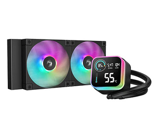 DeepCool LQ240 Processeur Kit de refroidissement du liquide 12 cm Noir 1 pièce(s)