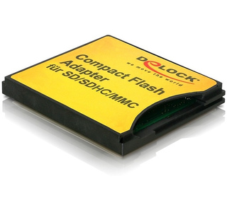 DeLOCK 61590 lecteur de carte mémoire CompactFlash Interne Jaune