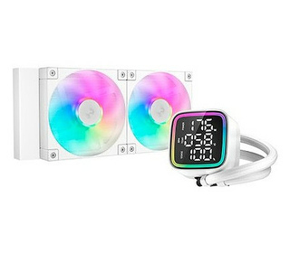 DeepCool LD240 Processeur Refroidisseur de liquide tout-en-un 12 cm Blanc 1 pièce(s)