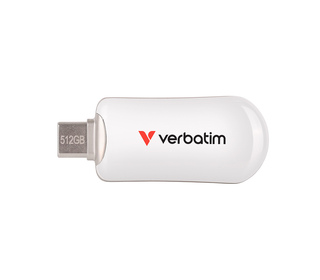 Verbatim 30231 lecteur USB flash 512 Go USB Type-C 3.2 Gen 1 (3.1 Gen 1) Blanc