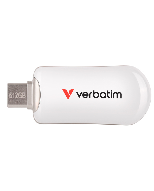 Verbatim 30231 lecteur USB flash 512 Go USB Type-C 3.2 Gen 1 (3.1 Gen 1) Blanc