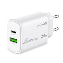 MediaRange MRMA112-2 chargeur d'appareils mobiles Smartphone, Tablette Blanc Secteur Charge rapide Intérieure