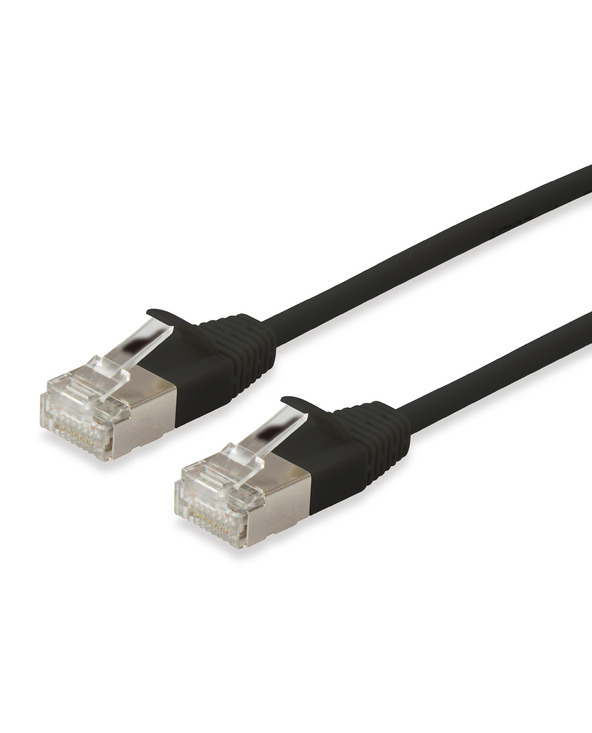 Equip 606123 câble de réseau Noir 0,5 m Cat6a F/FTP (FFTP)