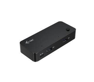 i-tec Universal KVM HUB 2x USB-C + 2x USB-A 3.0