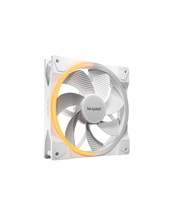 be quiet! Light Wings 140 mm PWM Reverse White | Ventilateur PC ARGB reverse blanc
