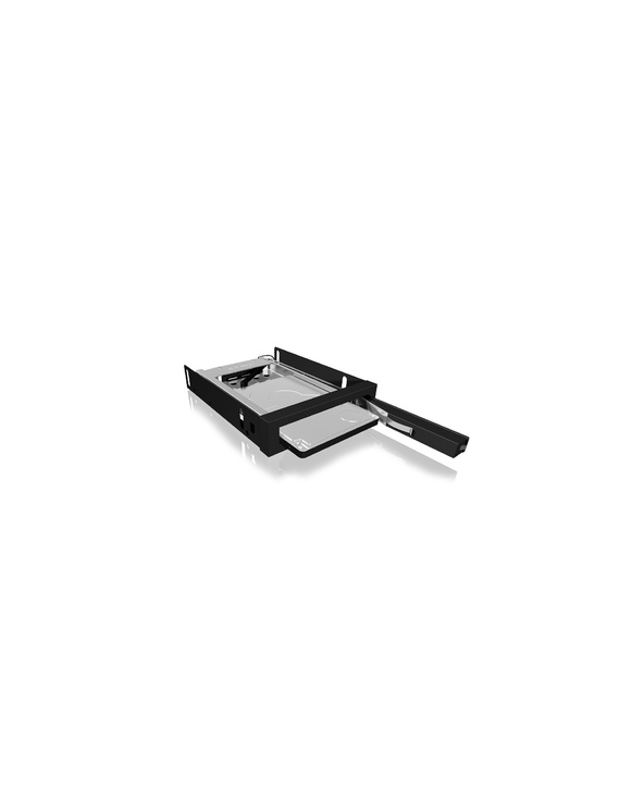 ICY BOX IB-2216StS 8,89 cm (3.5") Plateau de stockage de disques Noir