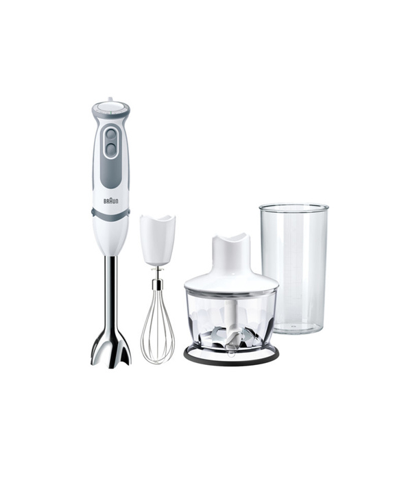 Braun MQ 5235 WH 0,5 L Mixeur de cuisine 1000 W Gris, Blanc
