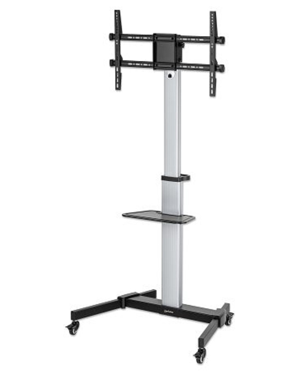 Manhattan 462327 support pour téléviseur 2,18 m (86") Noir, Argent