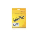 DeLOCK 61887 câble Série Noir 1,4 m USB Type-A DB-9