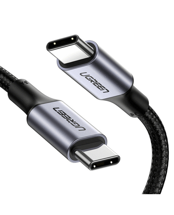 Ugreen 70427 câble USB USB 2.0 1 m USB C Noir, Argent