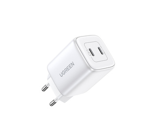 Ugreen 15327 chargeur d'appareils mobiles Universel Blanc Secteur Charge rapide Intérieure