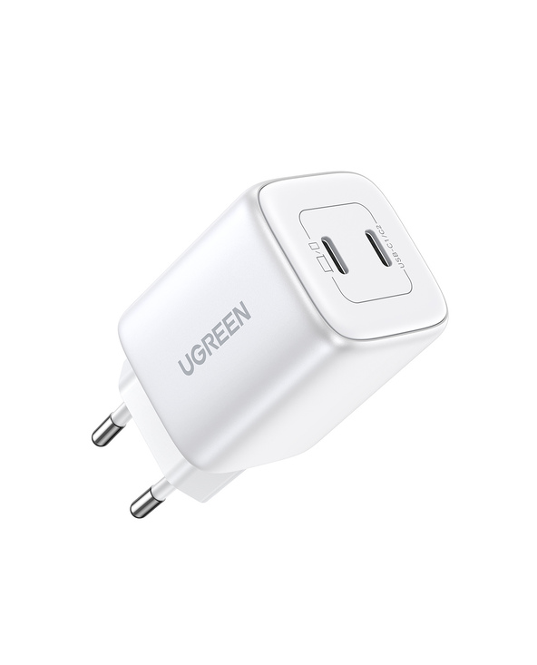 Ugreen 15327 chargeur d'appareils mobiles Universel Blanc Secteur Charge rapide Intérieure
