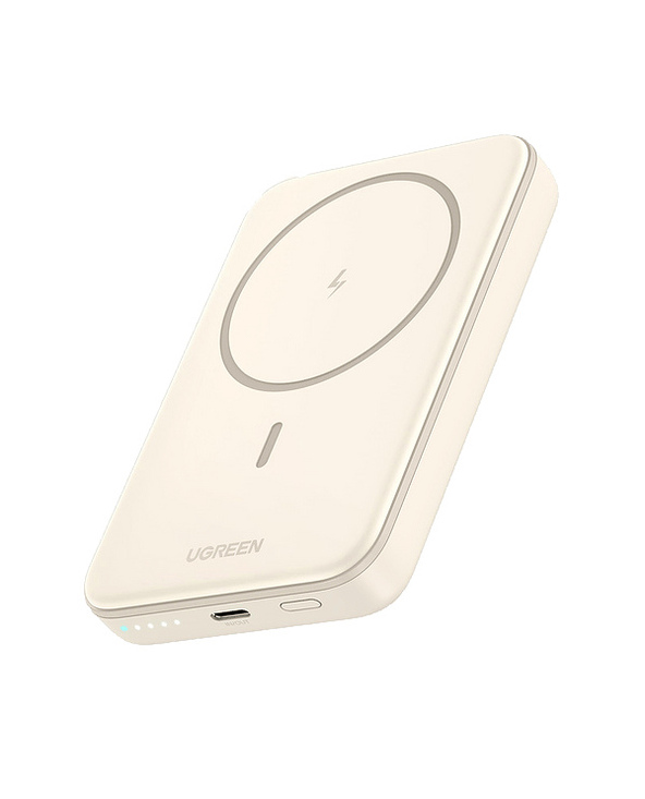 Ugreen 25208 banque d'alimentation électrique 10000 mAh Recharge sans fil Beige