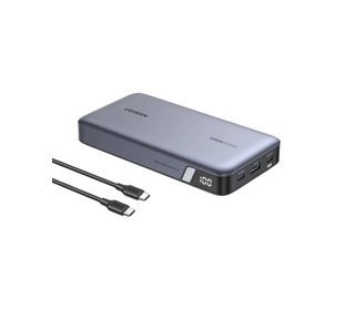 Ugreen 90597A banque d'alimentation électrique 25000 mAh Gris
