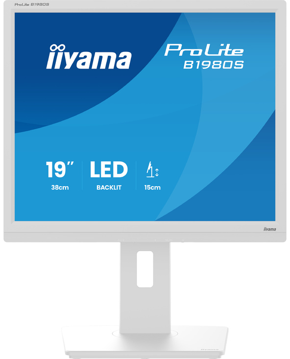 iiyama ProLite B1980S-W1 19" LED SVGA 3 ms Blanc