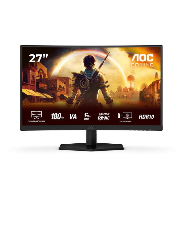 AOC G4 C27G42E 27" LED Full HD 4 ms Noir, Rouge
