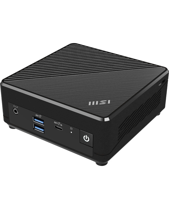 MSI CUBI N ADL S-225BEU barebone PC/ poste de travail 0,69L mini PC Noir N100