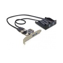 DeLOCK Front Panel + PCI Express Card carte et adaptateur d'interfaces Interne USB 3.2 Gen 1 (3.1 Gen 1)