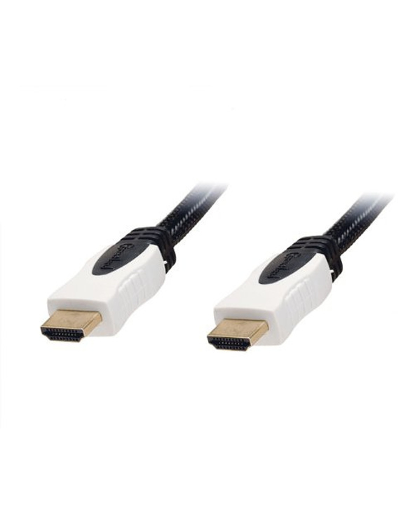 Connectland CL-CAB31004 câble HDMI 1,8 m HDMI Type A (Standard) Noir, Blanc
