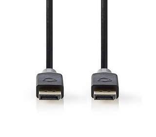 Nedis CCBW37000AT20 câble DisplayPort 2 m Anthracite
