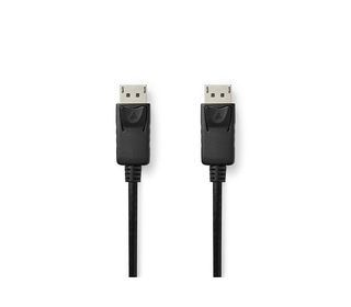 Nedis CCGB37014BK20 câble DisplayPort 2 m Noir