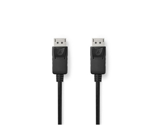Nedis CCGB37014BK30 câble DisplayPort 3 m Noir