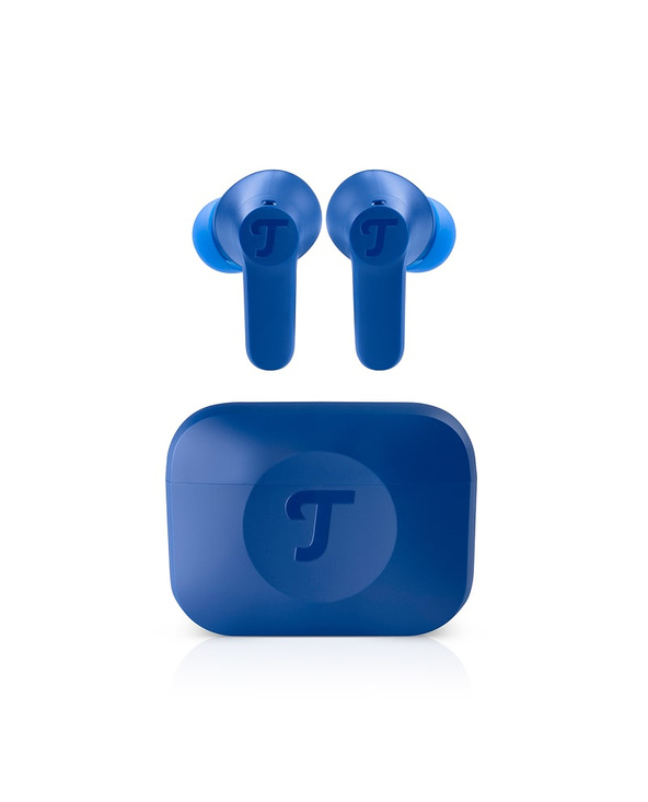 Teufel AIRY TWS 2 Casque Sans fil Ecouteurs Appels/Musique Bluetooth Bleu